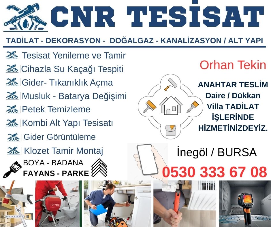 İnegöl Su Tesisatçısı- Cihazla Su Kaçağı Tespiti